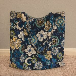 Vera Bradley Blue Floral Tote